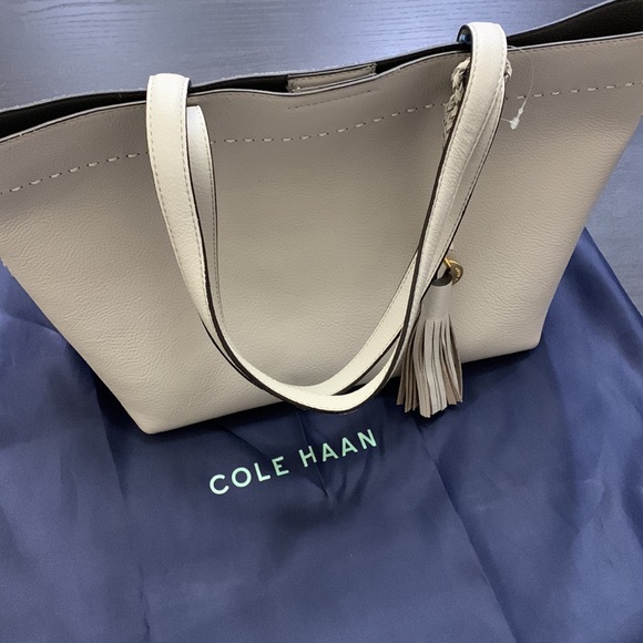 Brand new Cole Haan Payson small leather tote bag - Picture 1 of 4